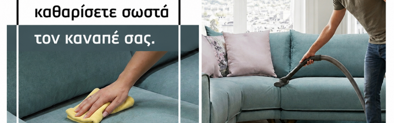 Πώς να Καθαρίσετε τον Καναπέ σας Σωστά | Sofa.gr