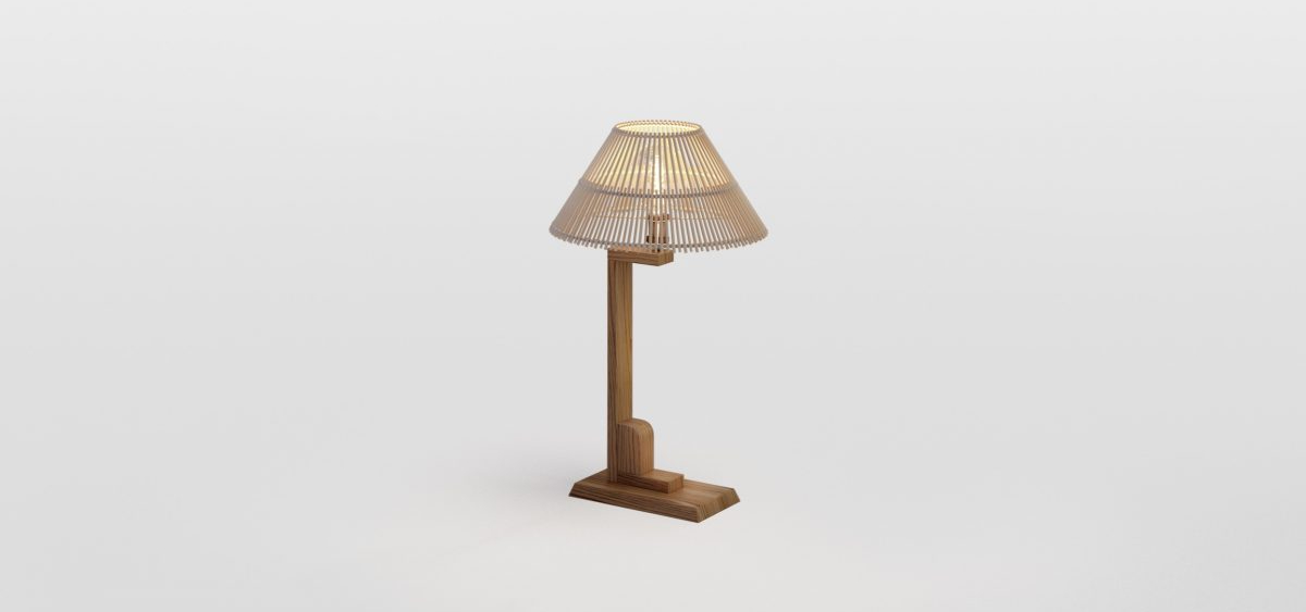 Table Lamp Verao Rattan mini