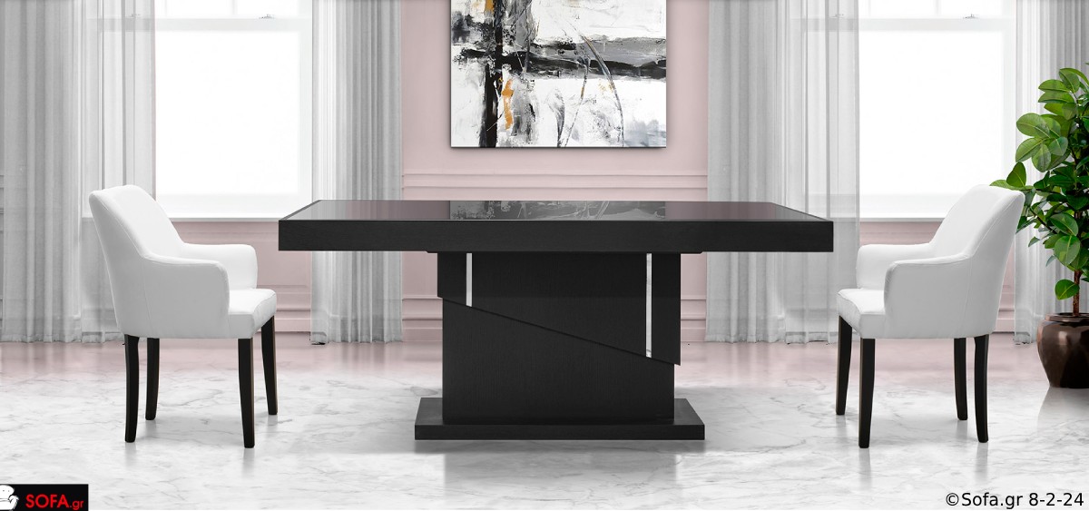 Τραπεζαρία με ορθογώνια βάση