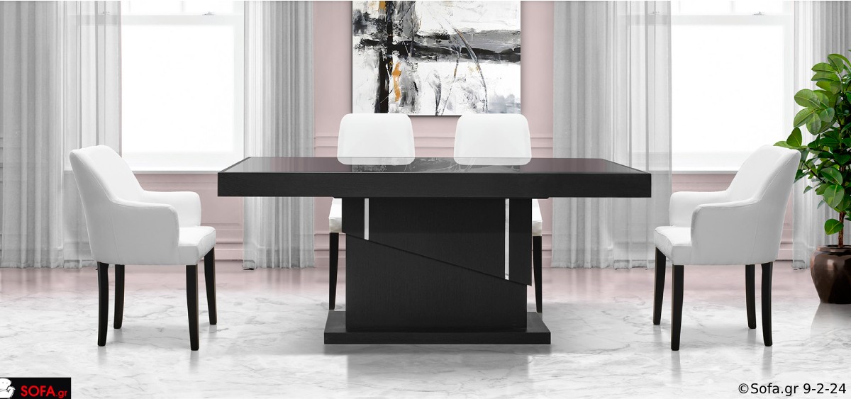 Τραπεζαρία με ορθογώνια βάση