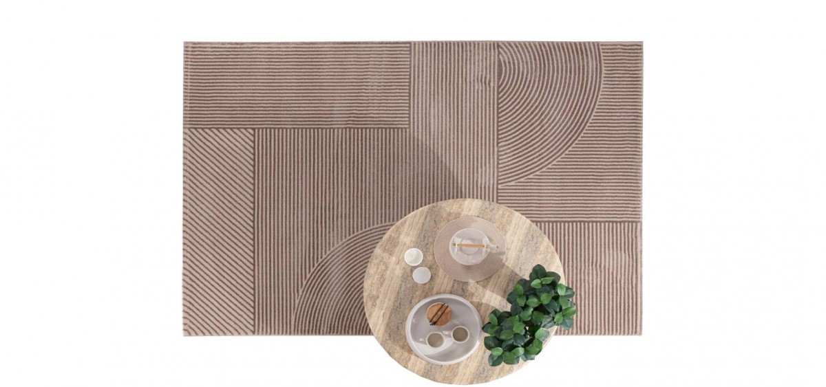 Μοντέρνο Χαλί Organic 591 D. Beige