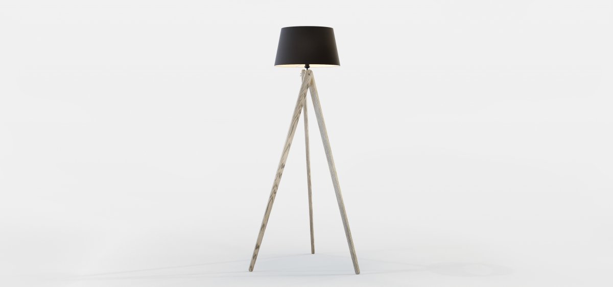Floor Lamp Ivory