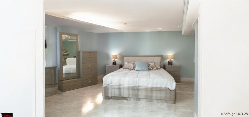 Κρεβατοκάμαρα Aurora με αποθηκευτικό χώρο -Ετοιμοπαράδοτη