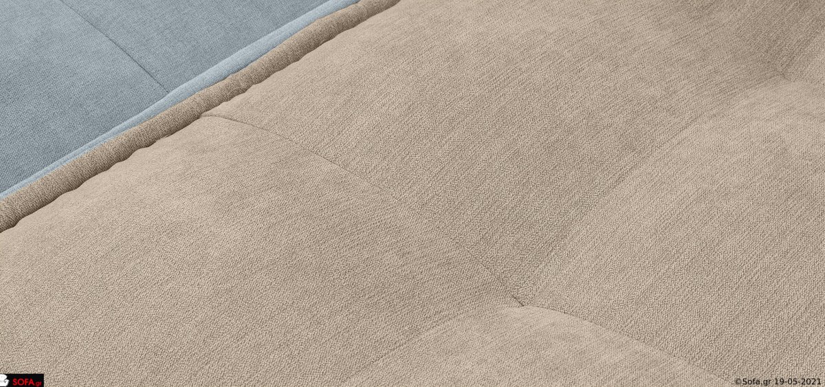 πολύχρωμος καναπές σε πέντε κομμάτια