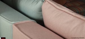 Τριθέσιος καναπές Carrera