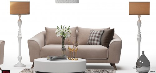 Διθέσιος καναπές Γαλήνη