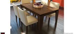 Τραπέιζι μοντέρνο με 6 καρέκλες