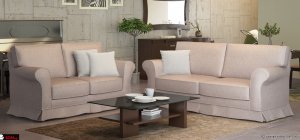 σαλόνι με αποστόμενο ύφασμα