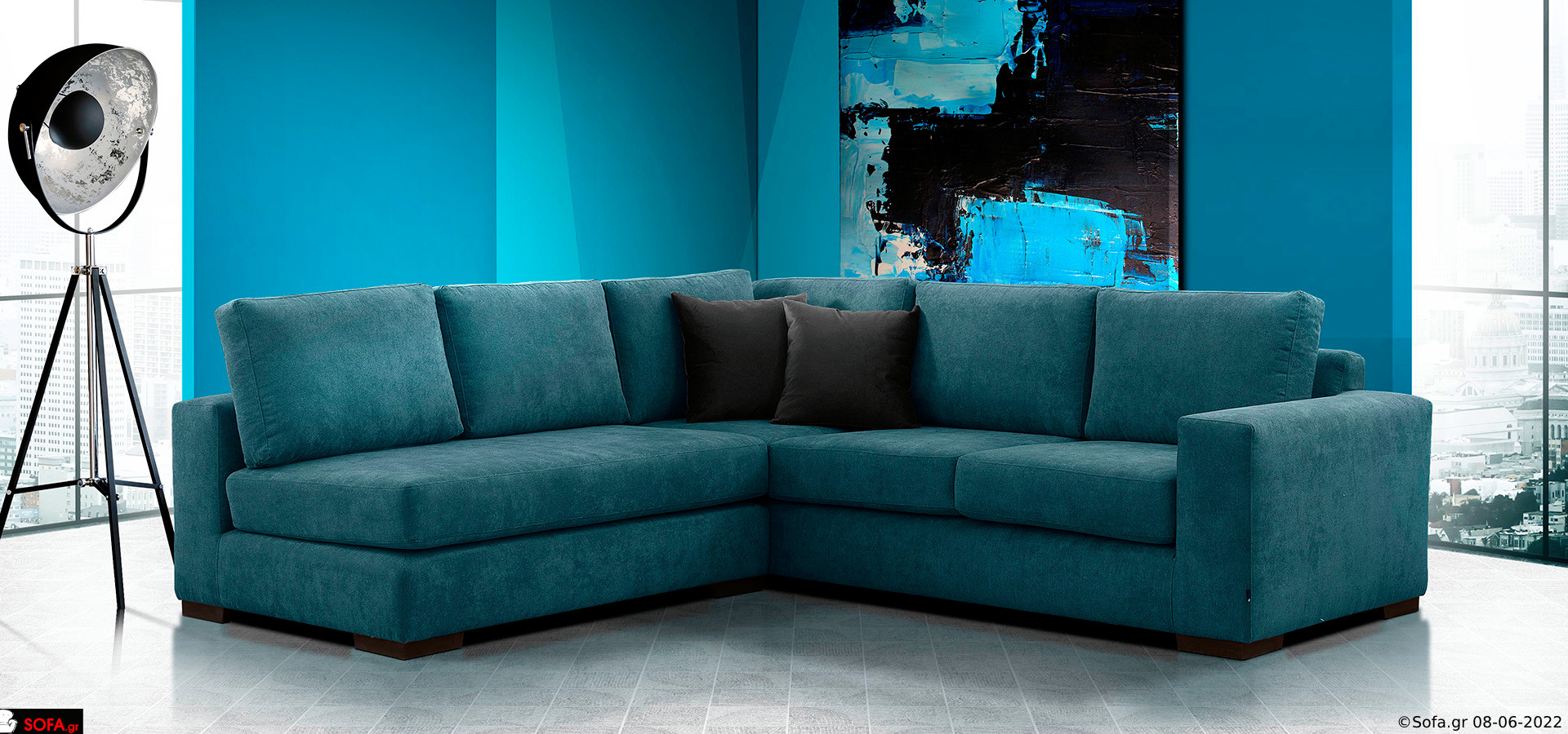 Καναπές γωνία Fox | Sofa.gr