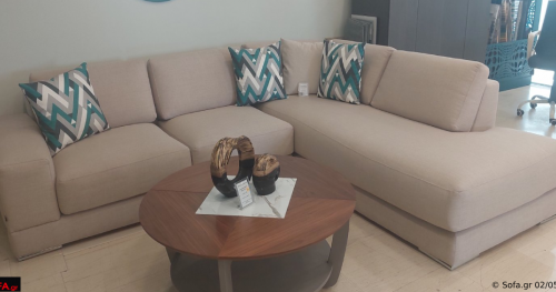 Γωνιακός καναπές Icon - Ετοιμοπαράδοτος