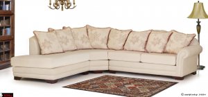 Καναπές γωνία Elegant