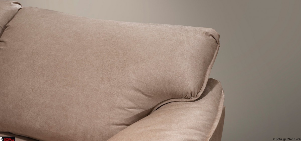 Κλασικός καναπές γωνία τριών τεμαχίων, σε κόκκινο χρώμα. Καναπές στις καλύτερες τιμές της αγοράς.