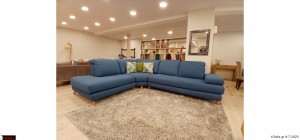 Γωνιακός καναπές Retro - Ετοιμοπαράδοτος