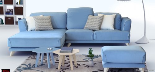 Γωνιακός καναπές Lov