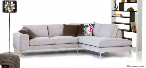 Γωνιακός καναπές minimal - metal