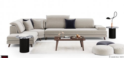 Γωνιακός καναπές Retro