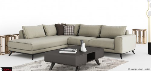 Γωνιακός καναπές Venus Plus