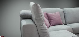 Γωνιακός καναπές Retro