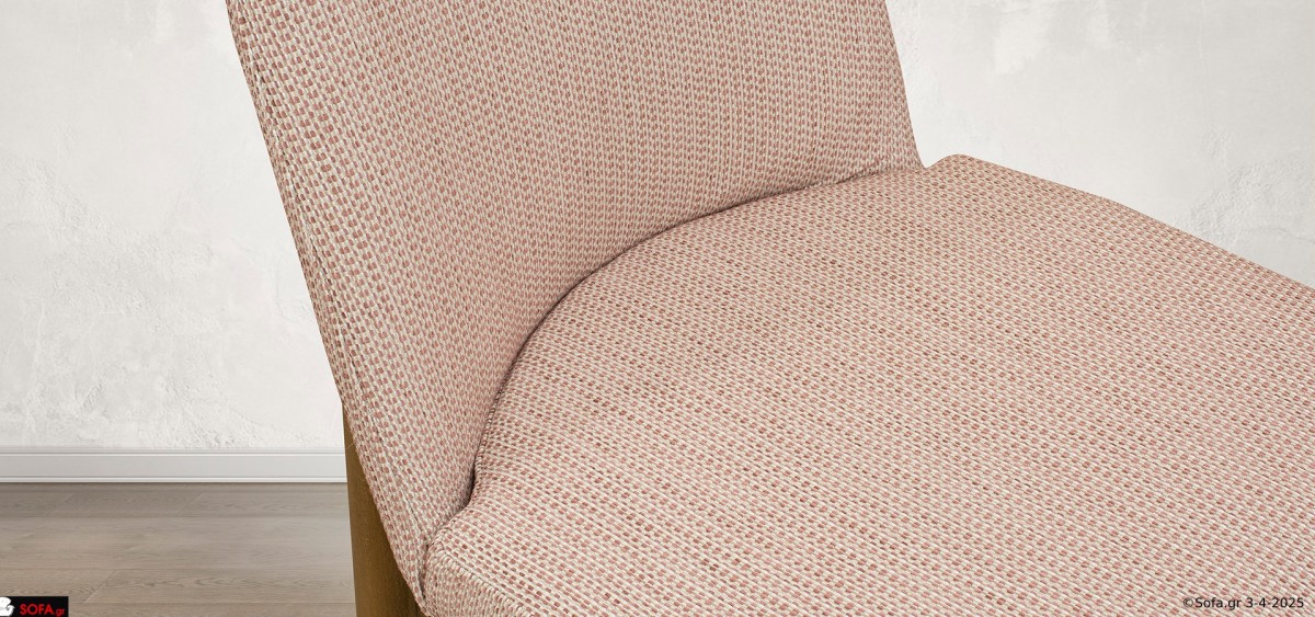 Μοντέρνα καρέκλα μασίφ οξιά με ύφασμα