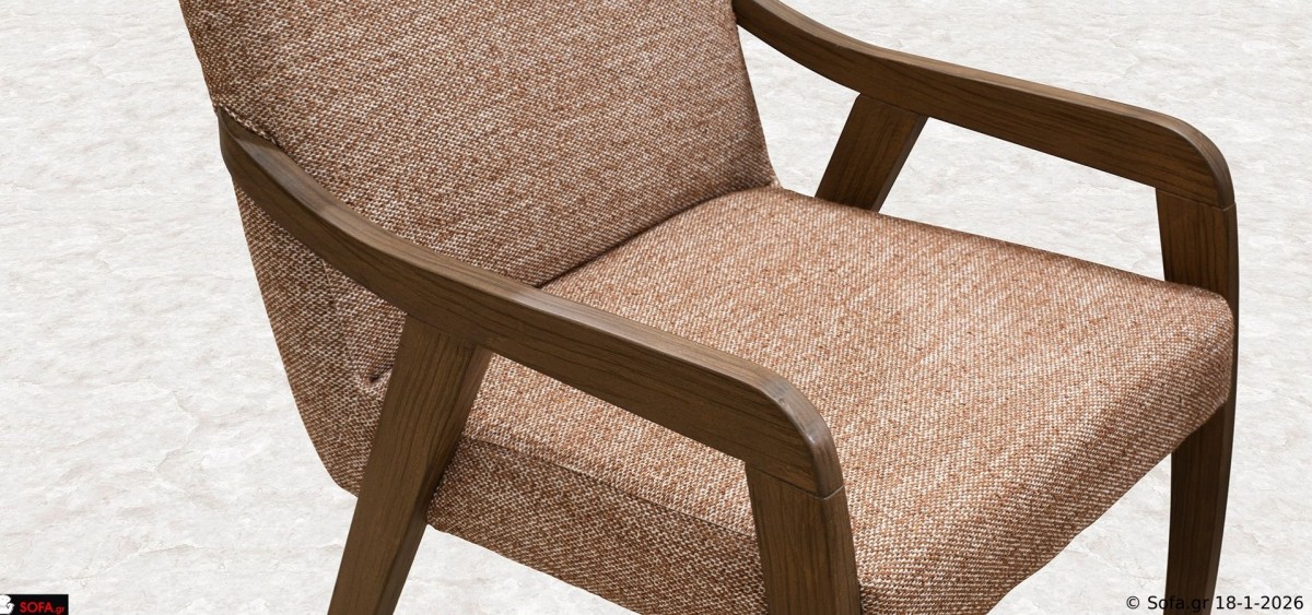 Τραπεζαρία Symmetry με επεκτεινόμενο τραπέζι από καπλαμά δρυς, σταθερή βάση μασίφ ξύλου και καρέκλες με υφασμάτινο κάθισμα σε σύγχρονο χώρο