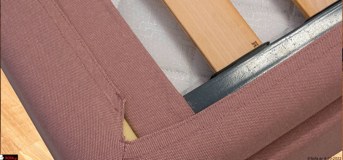 Κρεβάτι Floral με συρόμενο δεύτερο κρεβάτι, υφασματινο και πρακτική λύση φιλοξενίας