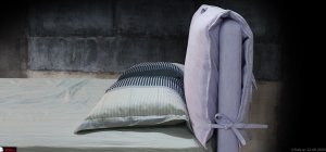 Κρεβάτι ντυμένο Lida