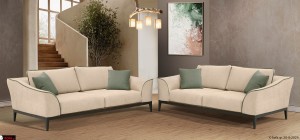 Σαλόνι Unik Σαλόνι με βάση ξύλινη