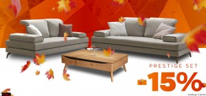 Σαλόνι Prestige & τραπεζάκι  Prestige Plus