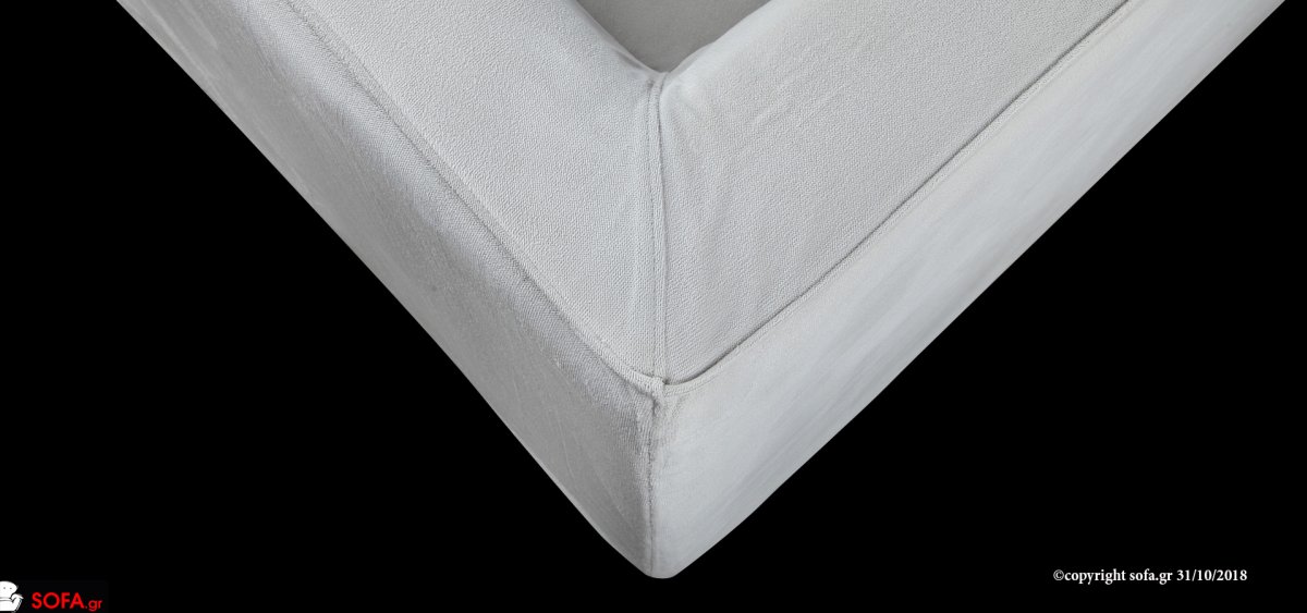 οικονομικό σαλόνι, τριθέσιου και διθέσιου καναπέ σε ανοιχτόχρωμο αποσπώμενο ύφασμα