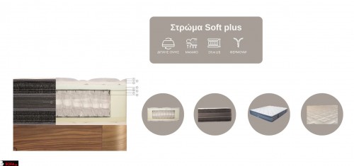 Στρώμα Soft Plus