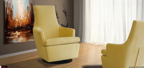 Πολυθρόνα κουνιστή & περιστρεφόμενη Summer