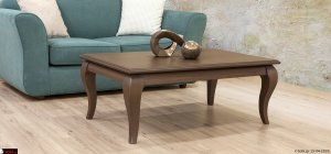 κλασσικό τραπεζάκι σαλονιού σε λιτό διαχρονικό σχέδιο