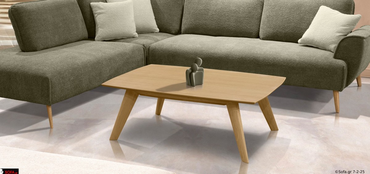 Τραπεζάκι σαλονιού Harmony τραπεζάκι σαλονιού σε ξανθό χ΄ρωμα με λιτή μινιμαλ γραμμη