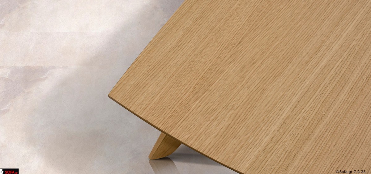 Τραπεζάκι σαλονιού Harmony τραπεζάκι σαλονιού σε ξανθό χ΄ρωμα με λιτή μινιμαλ γραμμη