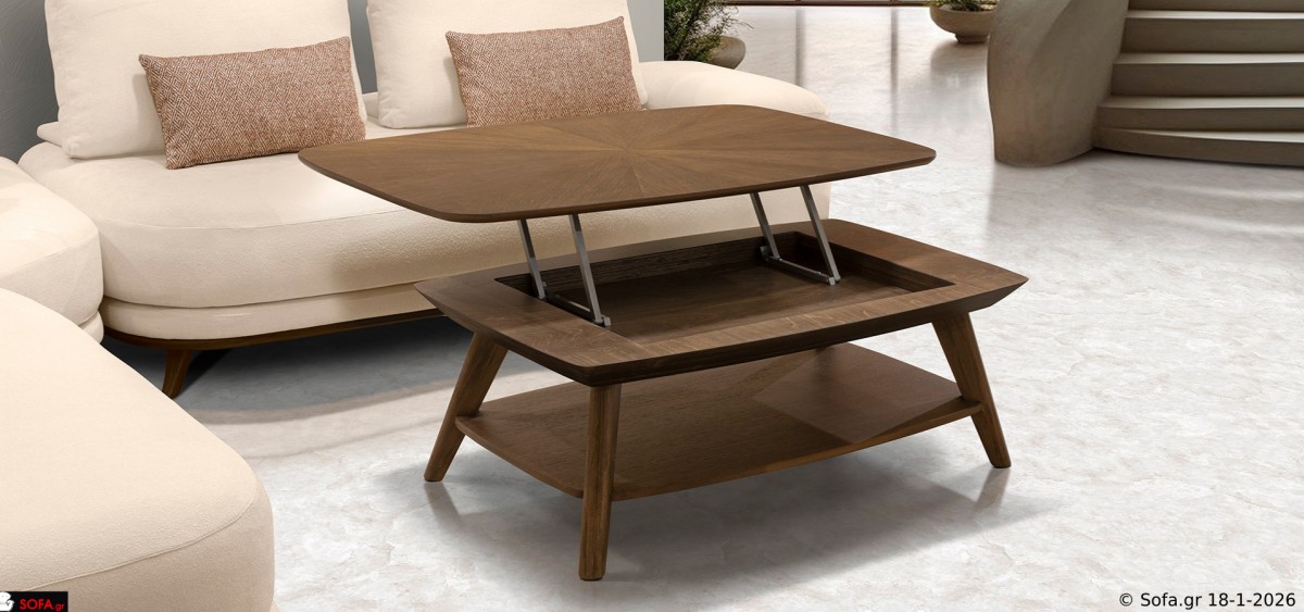 Ολοκληρωμένη επίπλωση Symmetry με καναπέ, πολυθρονα,τραπεζάκι σαλονιού, έπιπλο τηλεόρασης, μπουφέ και τραπεζαρία σε μοντέρνο καθιστικό, σχεδιασμένη για αρμονία, άνεση και λειτουργικότητα στον χώρο