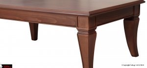 Φαρδύ και καμπυλωτό πόδι Πρότυπο Κλασσικό φαρδύ πόδι τραπεζιού Πρότυπο με καμπύλη