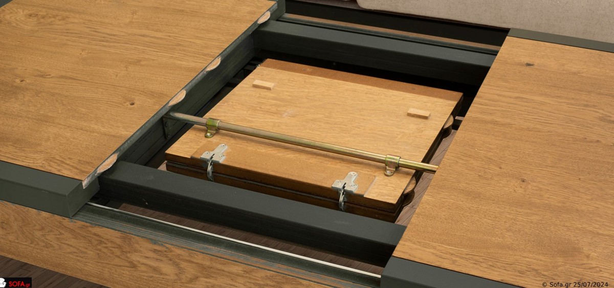 τραπεζάκι σαλονιού που ψηλώνει και γίνεται τραπέζι