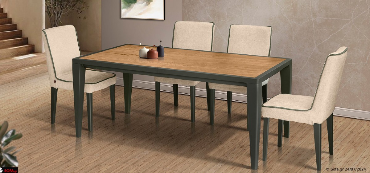 τραπεζαρια με προεκτασεις και καρέκλες