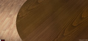 Στρογγυλο καπάκι βοηθητικού τραπεζιού κλασσικου