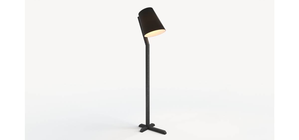 Floor Lamp Black Mamba