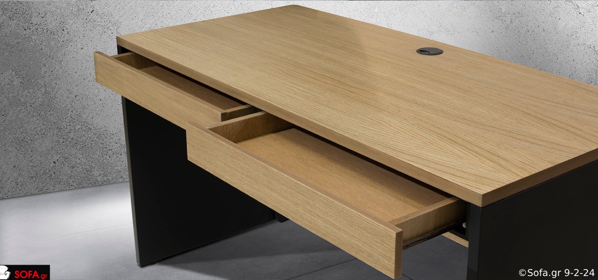 γραφειο urban μοντέρνο γραφείο σε συδνυασμό ξύλου και λάκας