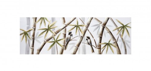 Πίνακας Μπαμπού - Πουλιά