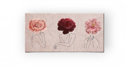 Πίνακας Line and Flowers