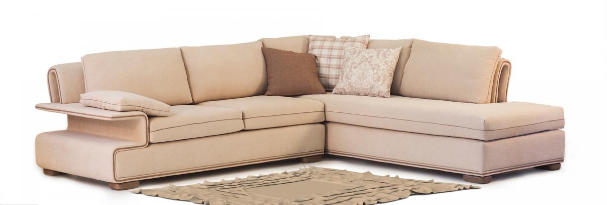 Γωνιακό Σαλόνι με ιδιέτερα μπράτσα