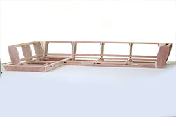 Σκελετός σαλονιού μασίφ οξιά και κόντρα πλακέ θαλάσσης