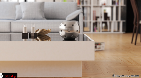 Καναπές και τραπεζάκι για μικρά σπίτια